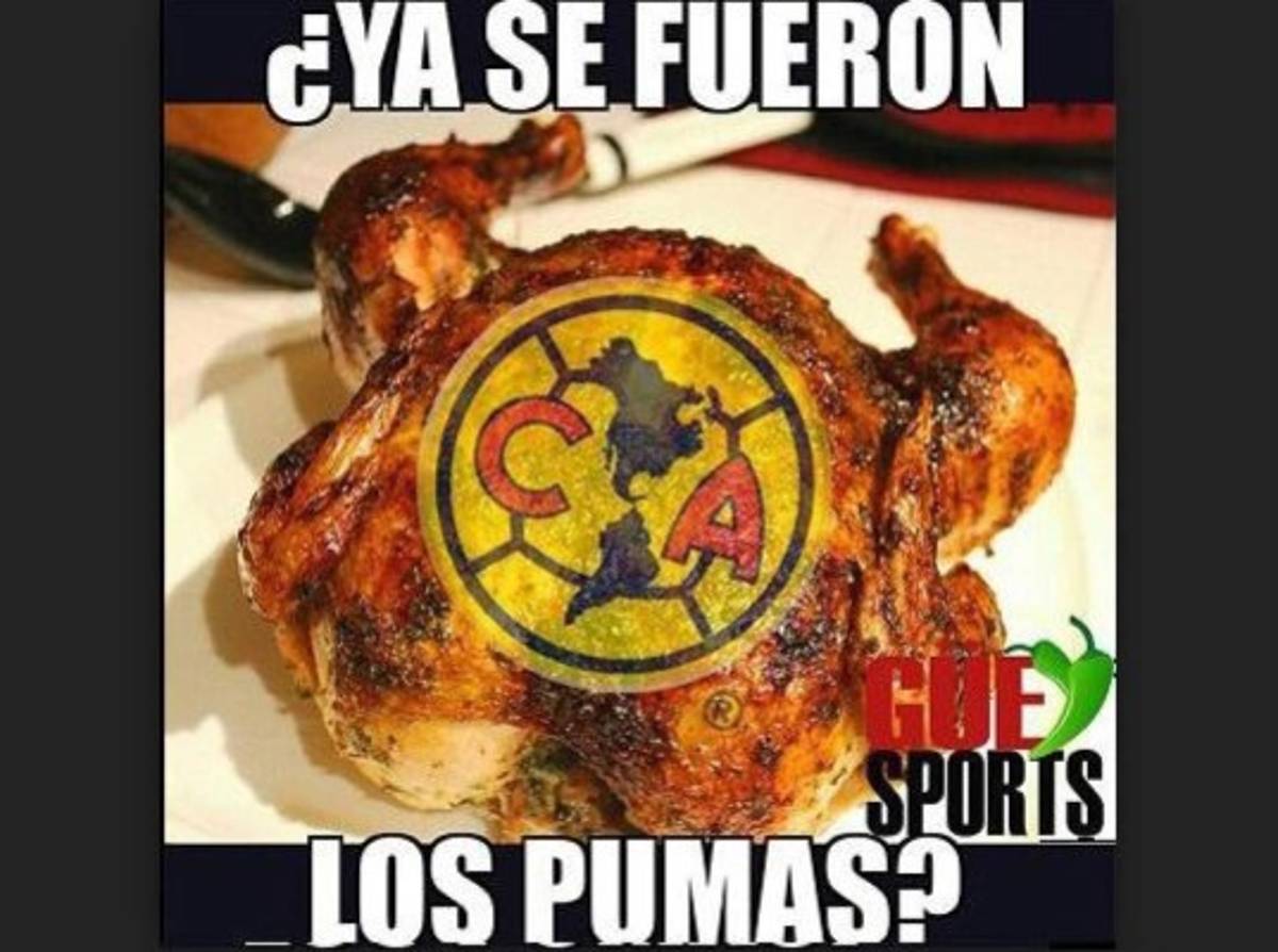 Así se burlan del América tras ser humillado por Pumas en el estadio Azteca