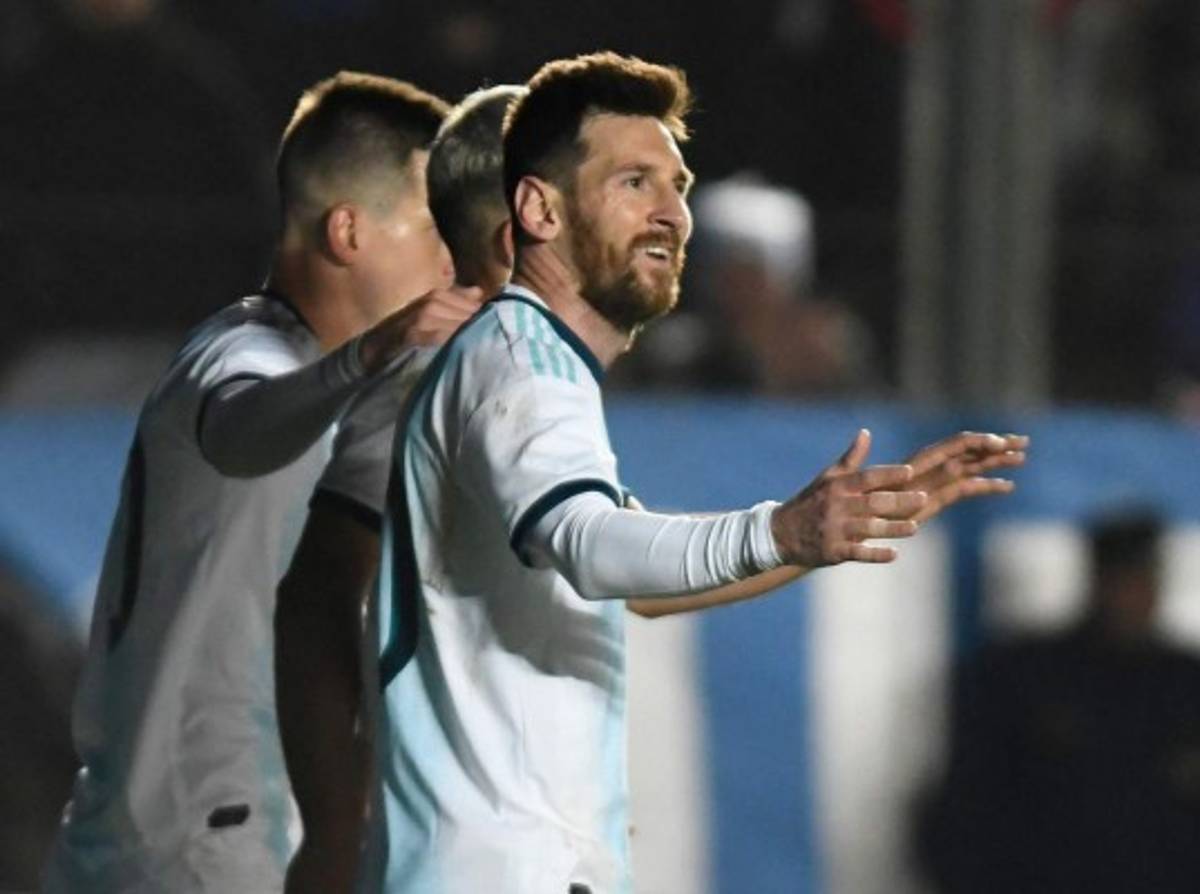 En fotos: Selección de Nicaragua se vuelca a Messi tras recibir paliza de Argentina