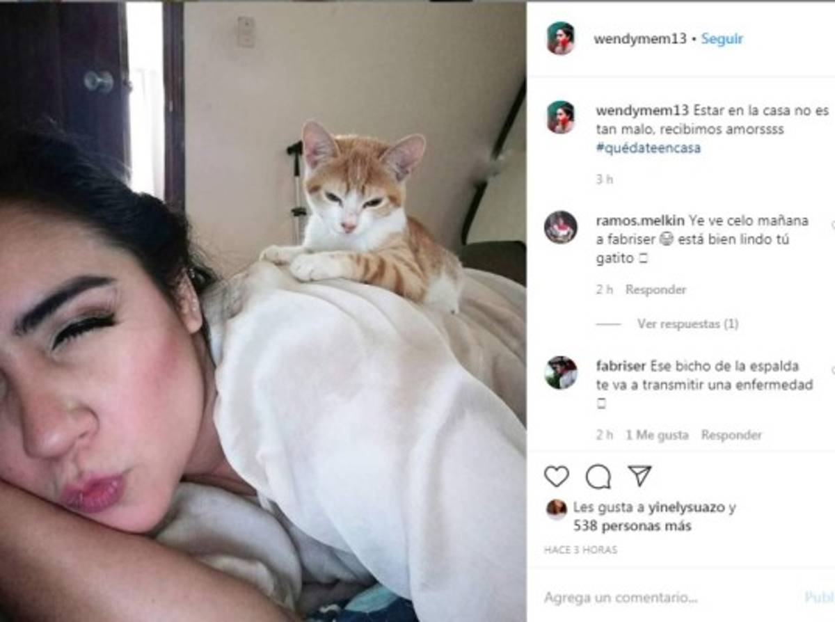 La 'cuarentena' de las famosas hondureñas por la pandemia del coronavirus