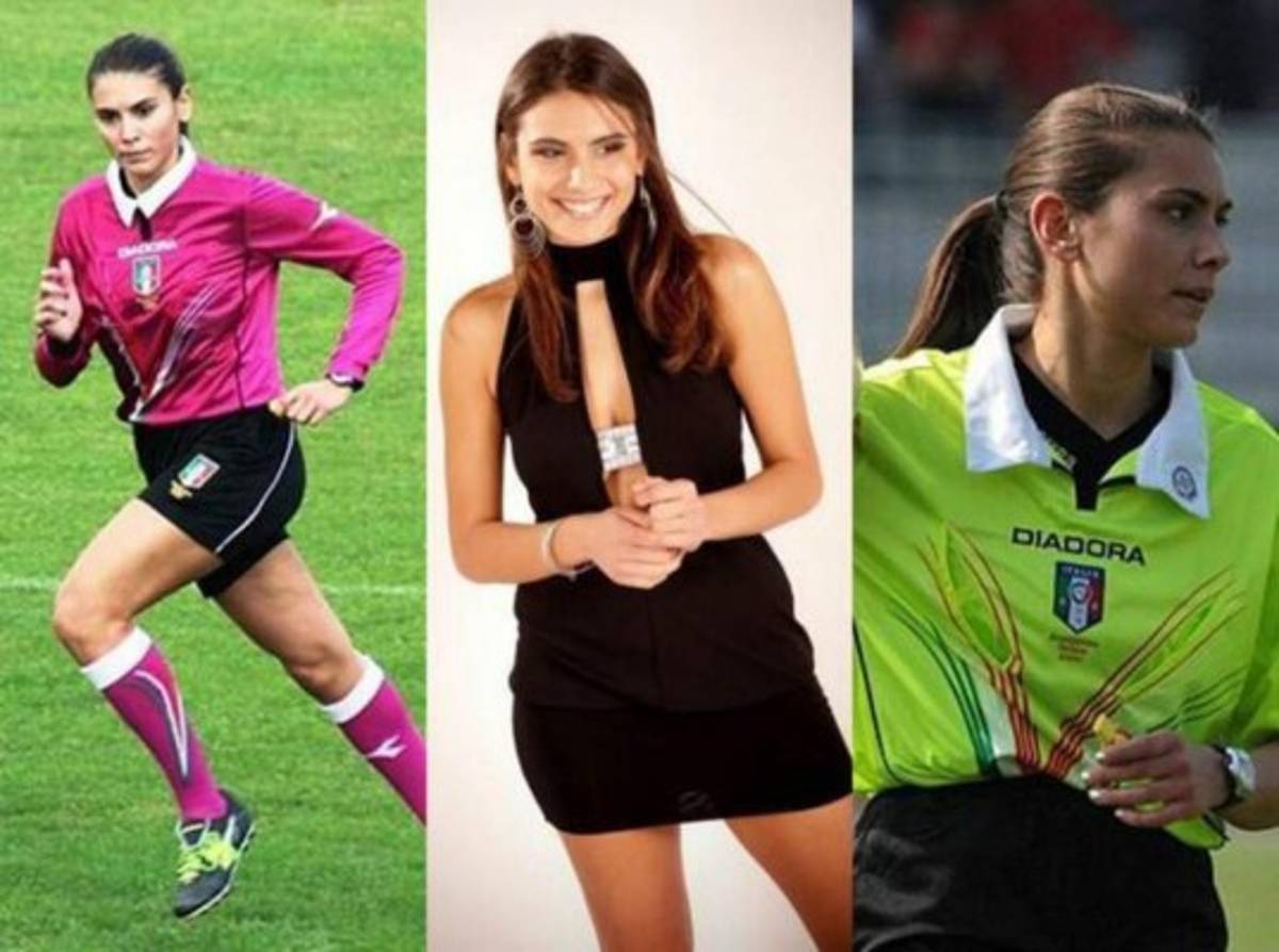 FOTOS: Elena Tambini, la árbitro que destaca en el fútbol italiano