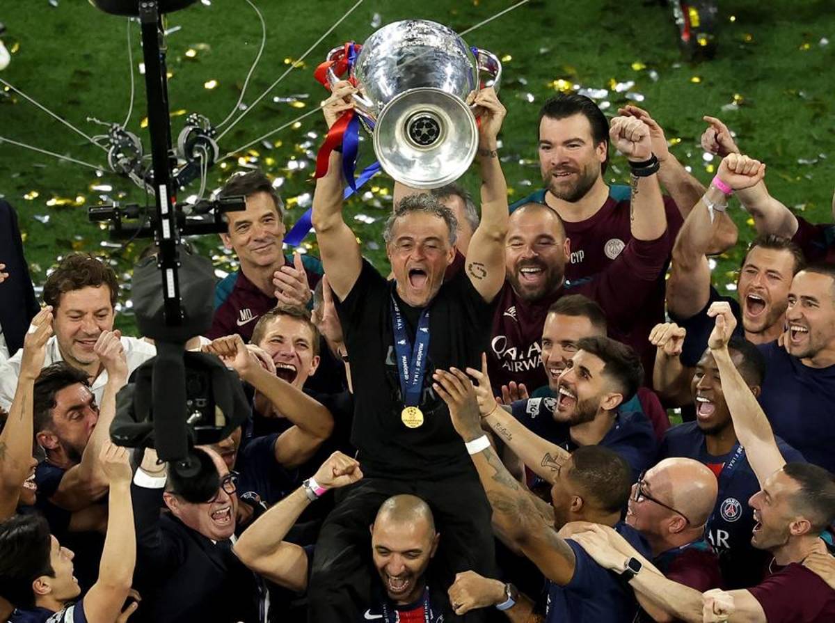 Barrida de Luis Enrique: filtraron las ocho bajas del PSG luego de ganarlo todo en Europa