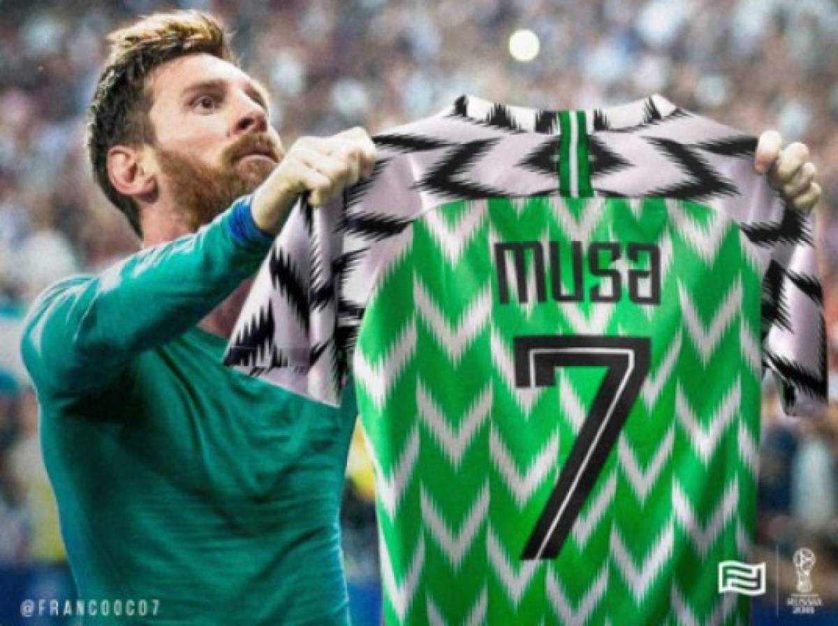 Los memes se disparan con Messi tras el triunfo de Nigeria sobre Islandia en Rusia 2018