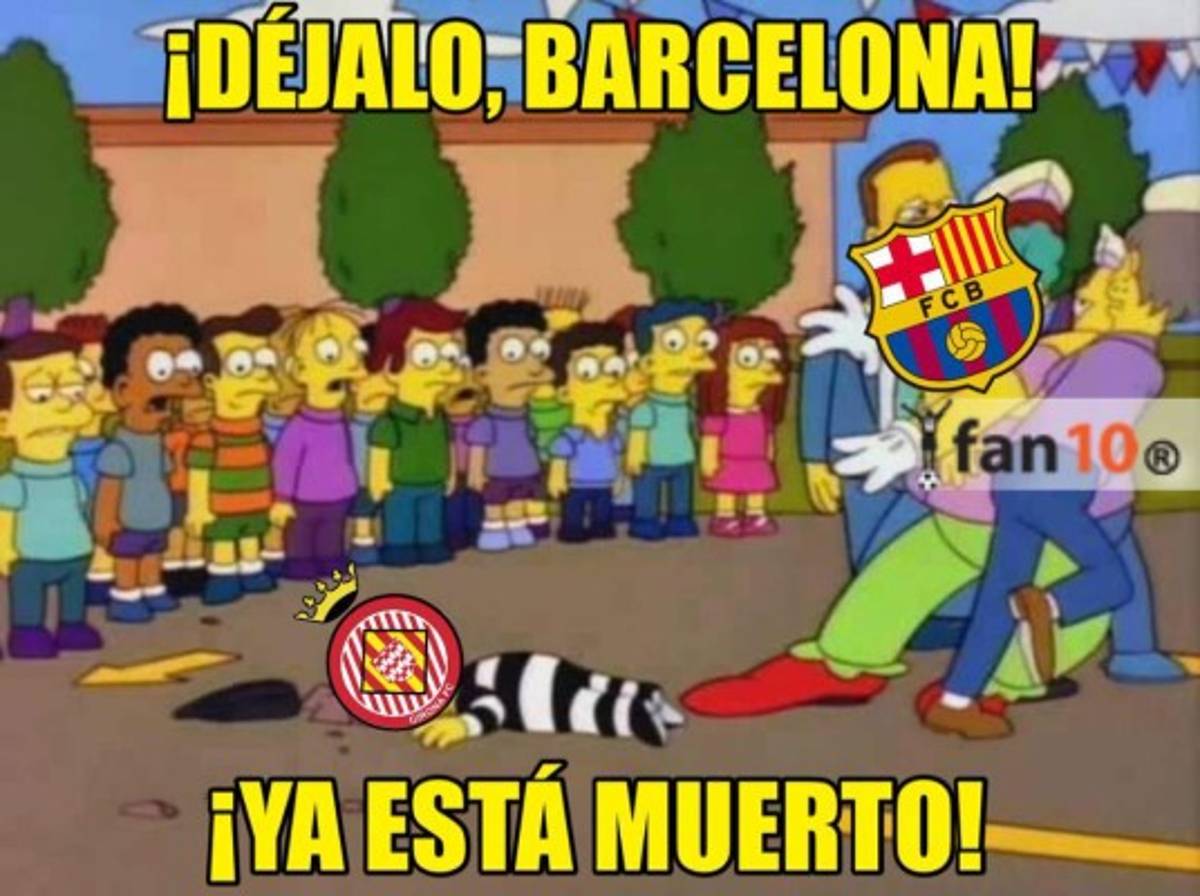 MEMES: Hacen pedazos al Girona del Choco tras la paliza recibida por el Barça