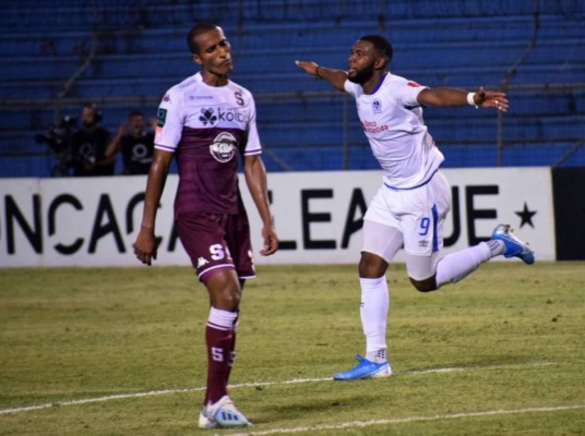 Olimpia vs Saprissa - semifinal de ida por la Liga de Concacaf .- Olimpia ganÃ³ 2-0 a Saprissa por la Liga Concacaf 2019Olimpia ganÃ³ 2-0 a Saprissa y dio un paso importante para clasificar a la final de Liga Concacaf 2019 - Con doblete de Jorge BenguchÃ©, Olimpia derrotÃ³ 2-0 a Saprissa en la ida de las semifinales de la Liga Concacaf.