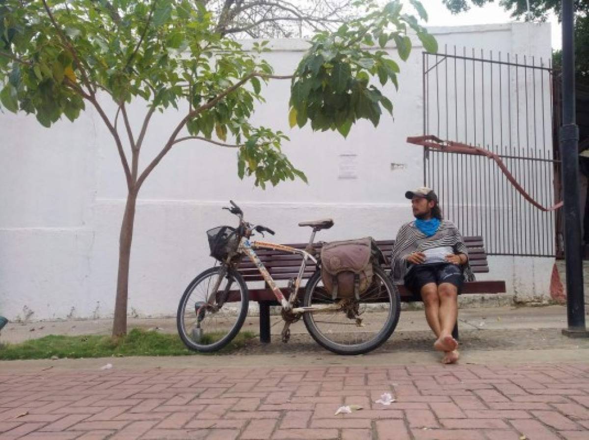 Así es América, la bicicleta que le robaron a Tabaré Alonso en Honduras