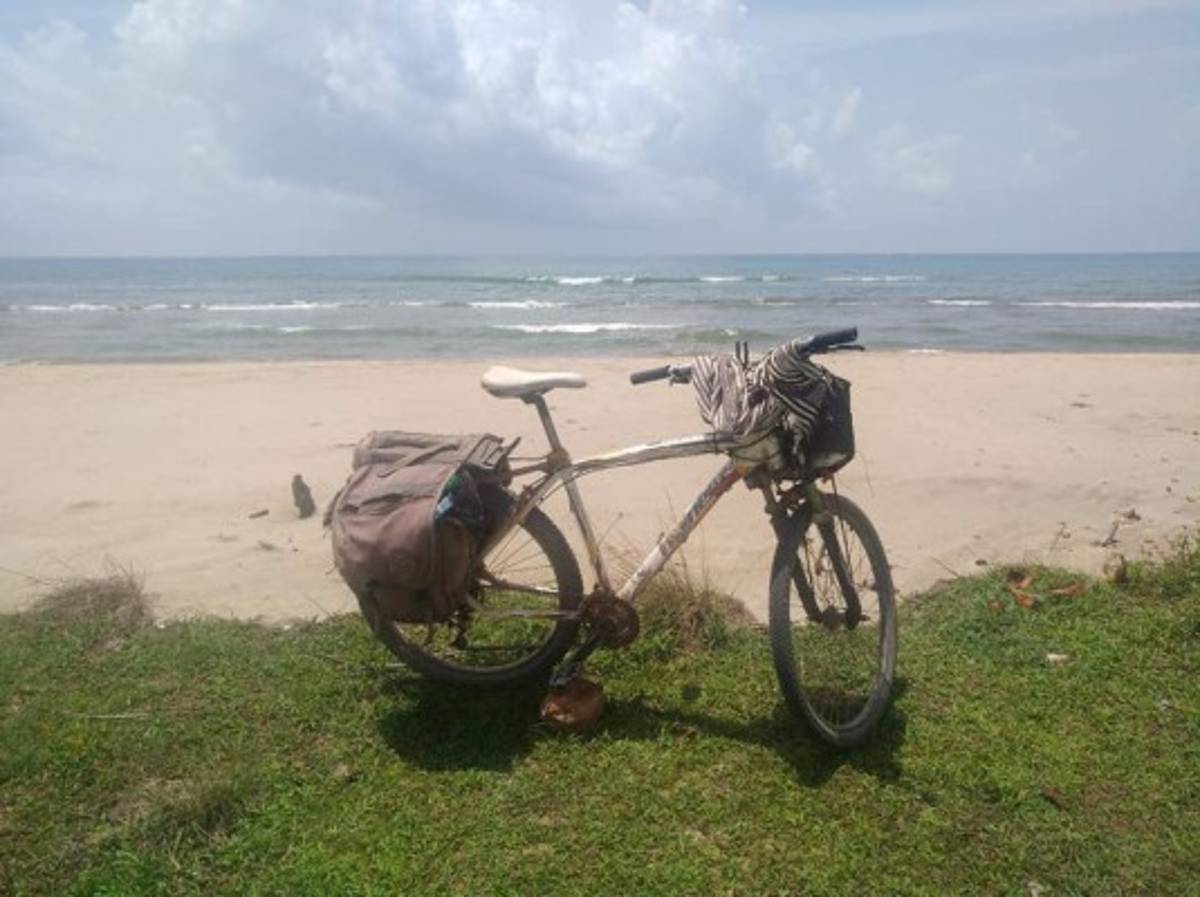 Así es América, la bicicleta que le robaron a Tabaré Alonso en Honduras
