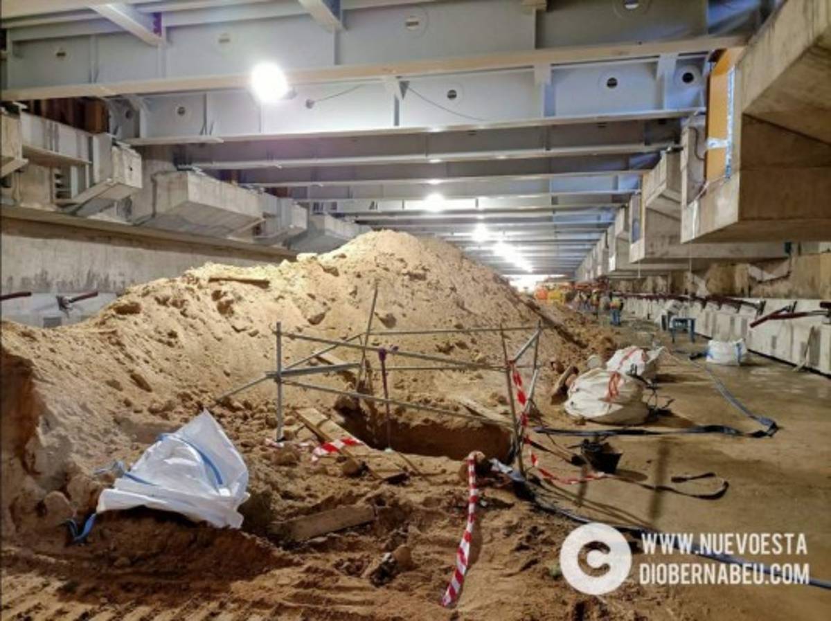 Esto pasa mientras el Real Madrid juega: la construcción 'escondida' debajo del Santiago Bernabéu