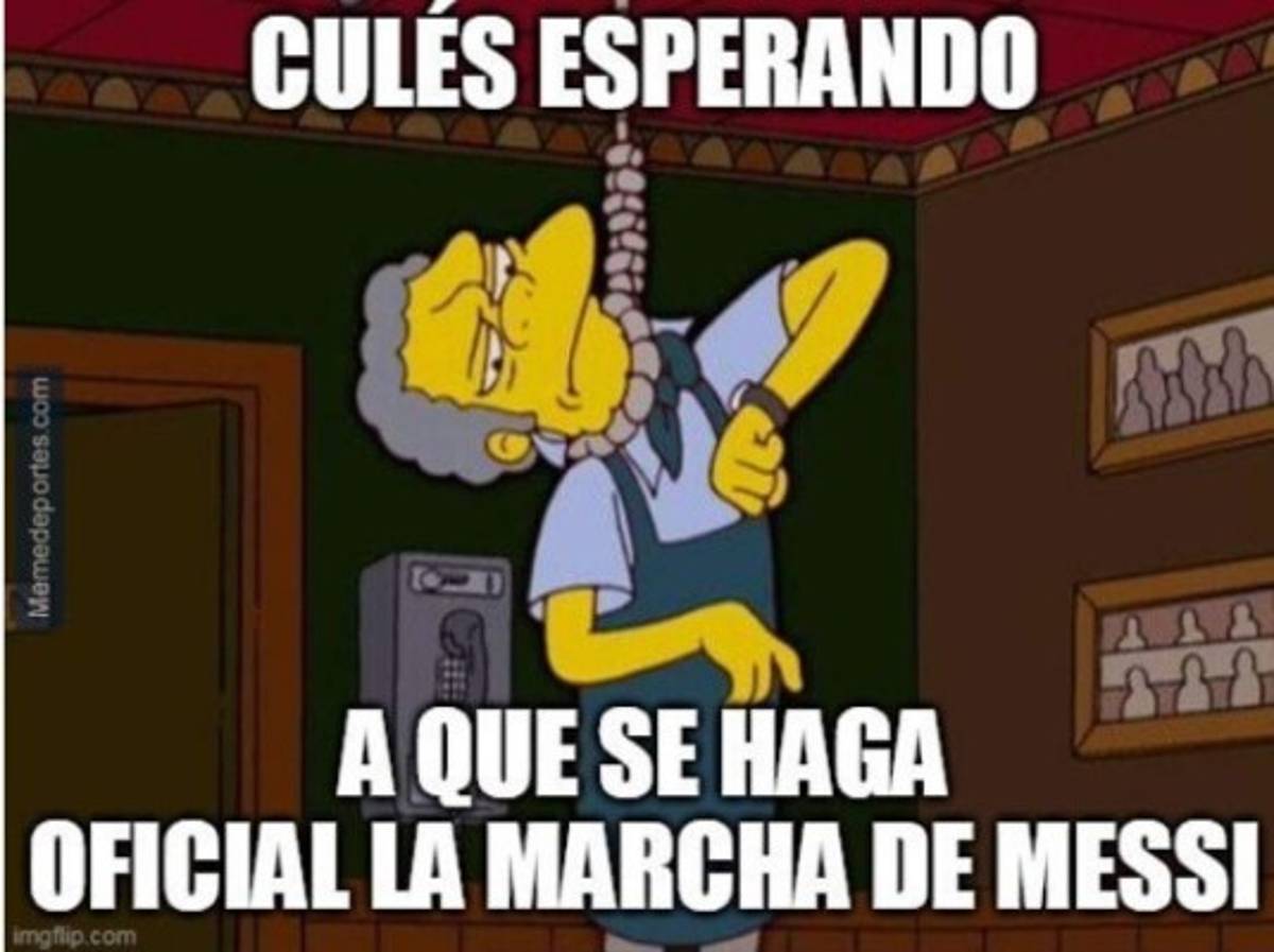 Messi se va del Barcelona y los memes provocan un caos en las redes sociales