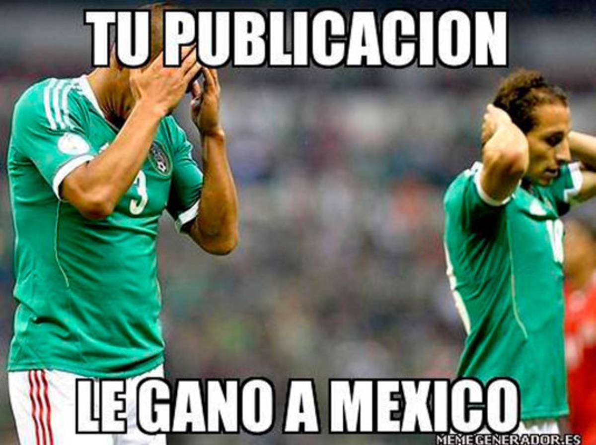 Los MEMES dedicados a la selección de México