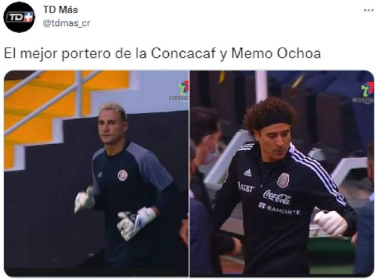 México perdió puntos ante Panamá: los memes hacen pedazos a Memo Ochoa y lo comparan con Keylor Navas