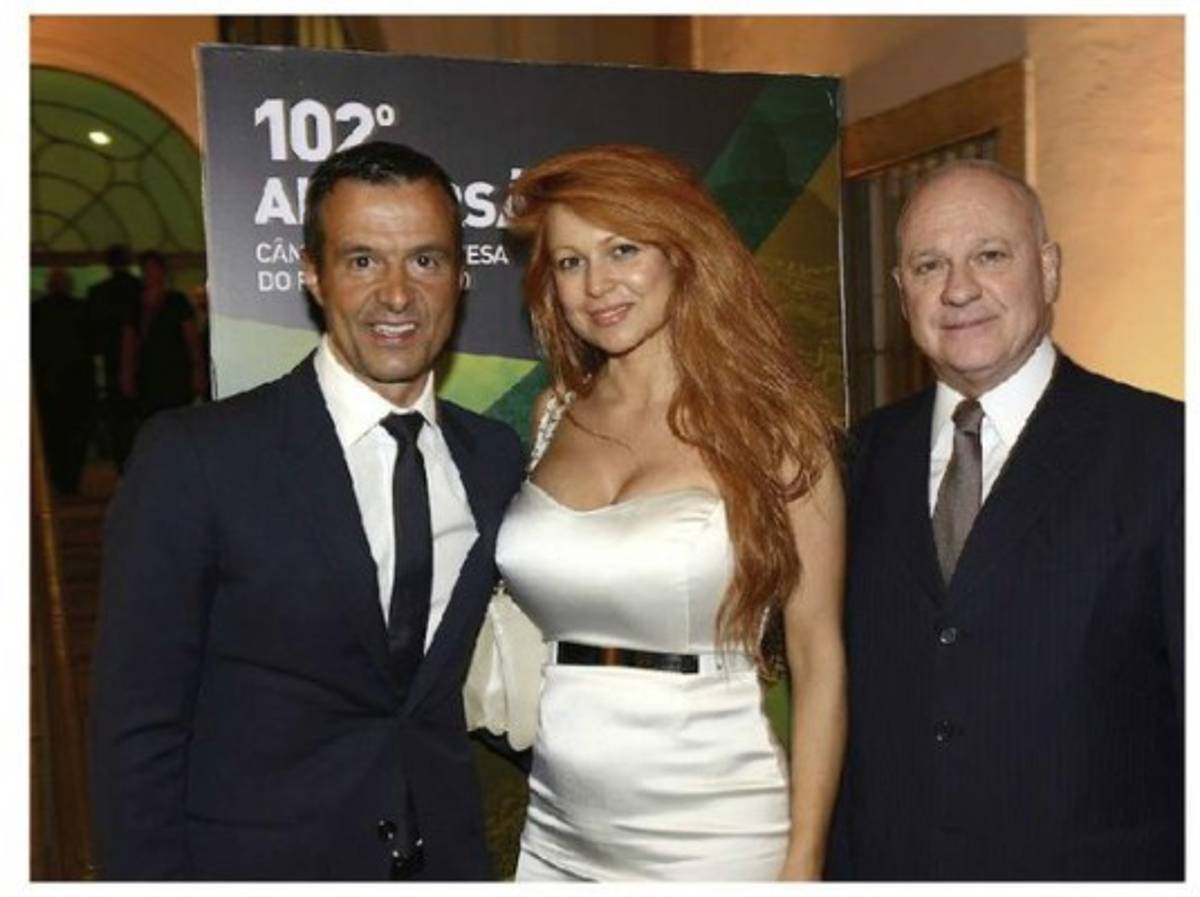 Sandra, la elegante pareja de Jorge Mendes, representante de Cristiano Ronaldo