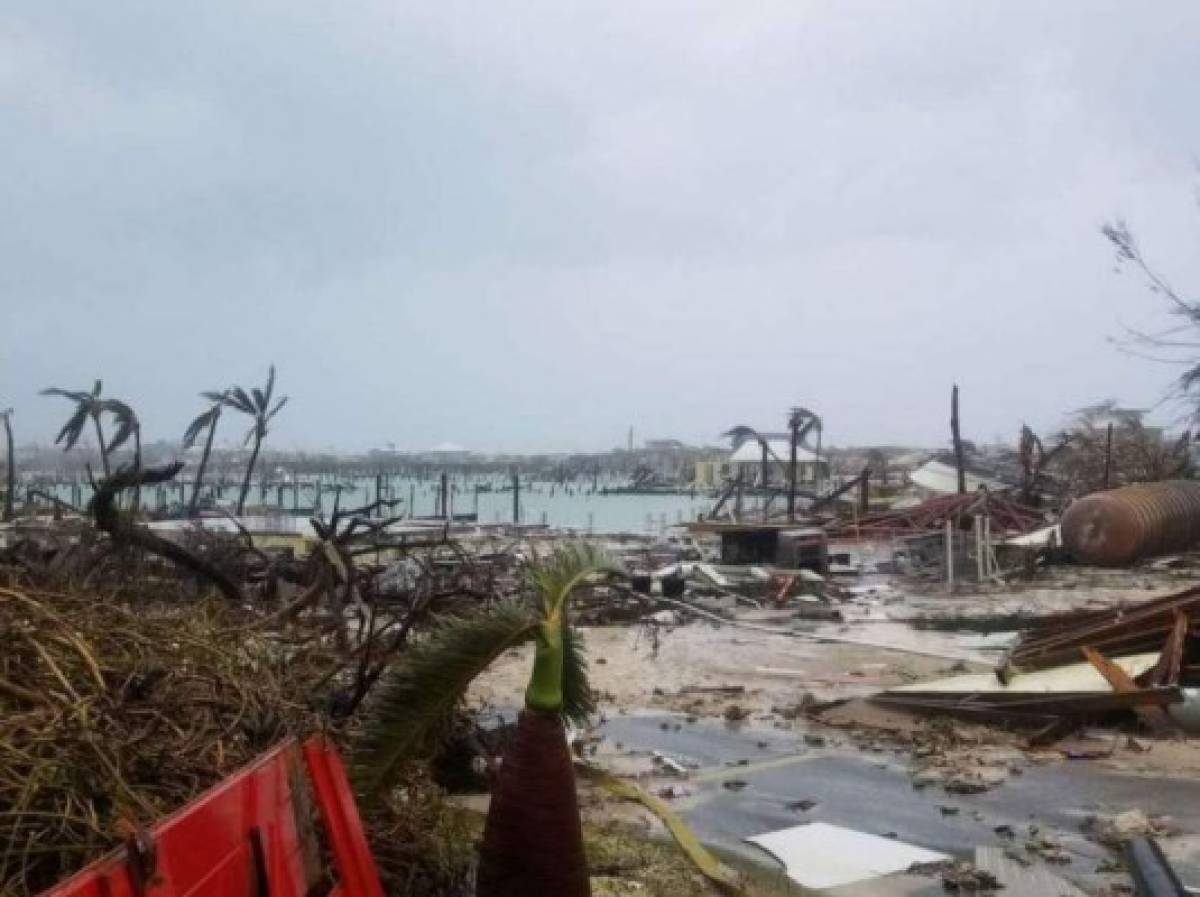 Devastador: Las impactantes imágenes que dejó el huracán Dorian en las Bahamas