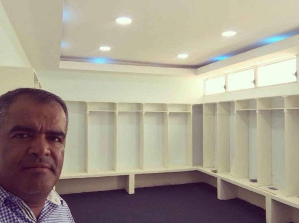 El bonito camerino de Las Delicias, equipo que eliminó a Motagua en la Copa Presidente 2018  
