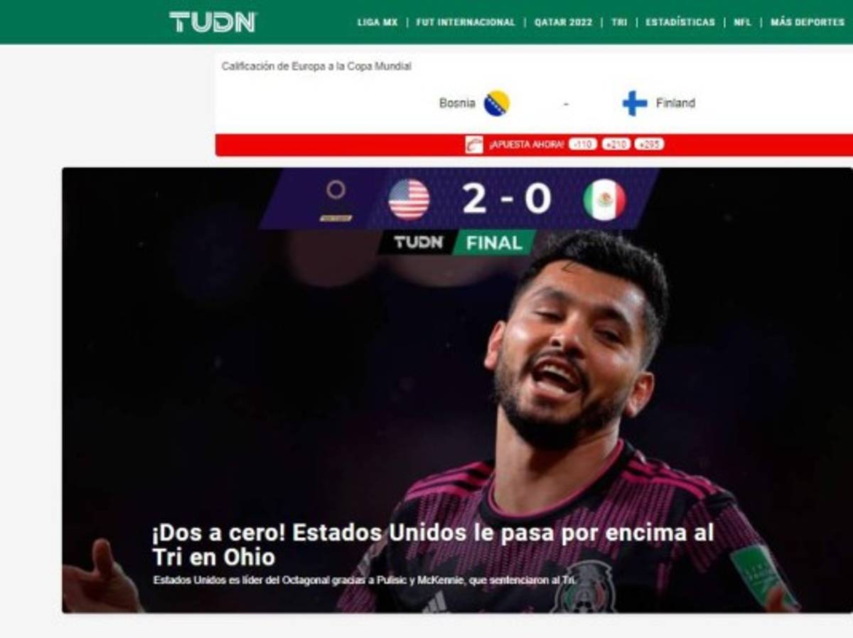 'Qatar solo fue un sueño': Las principales portadas en Concacaf tras la jornada 7 en la Eliminatoria