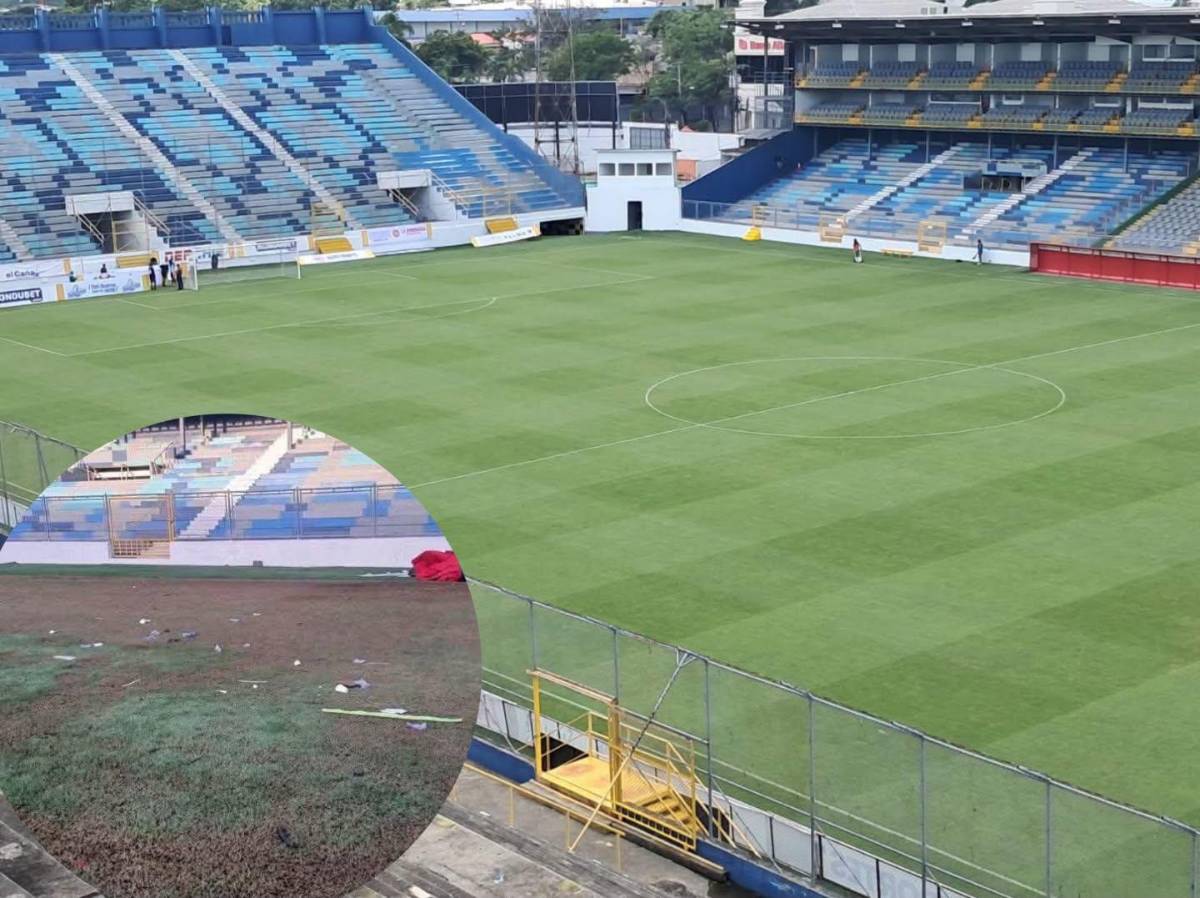 De costar 28.5 millones a esto: así está el estadio Morazán tras ser destruido por concierto