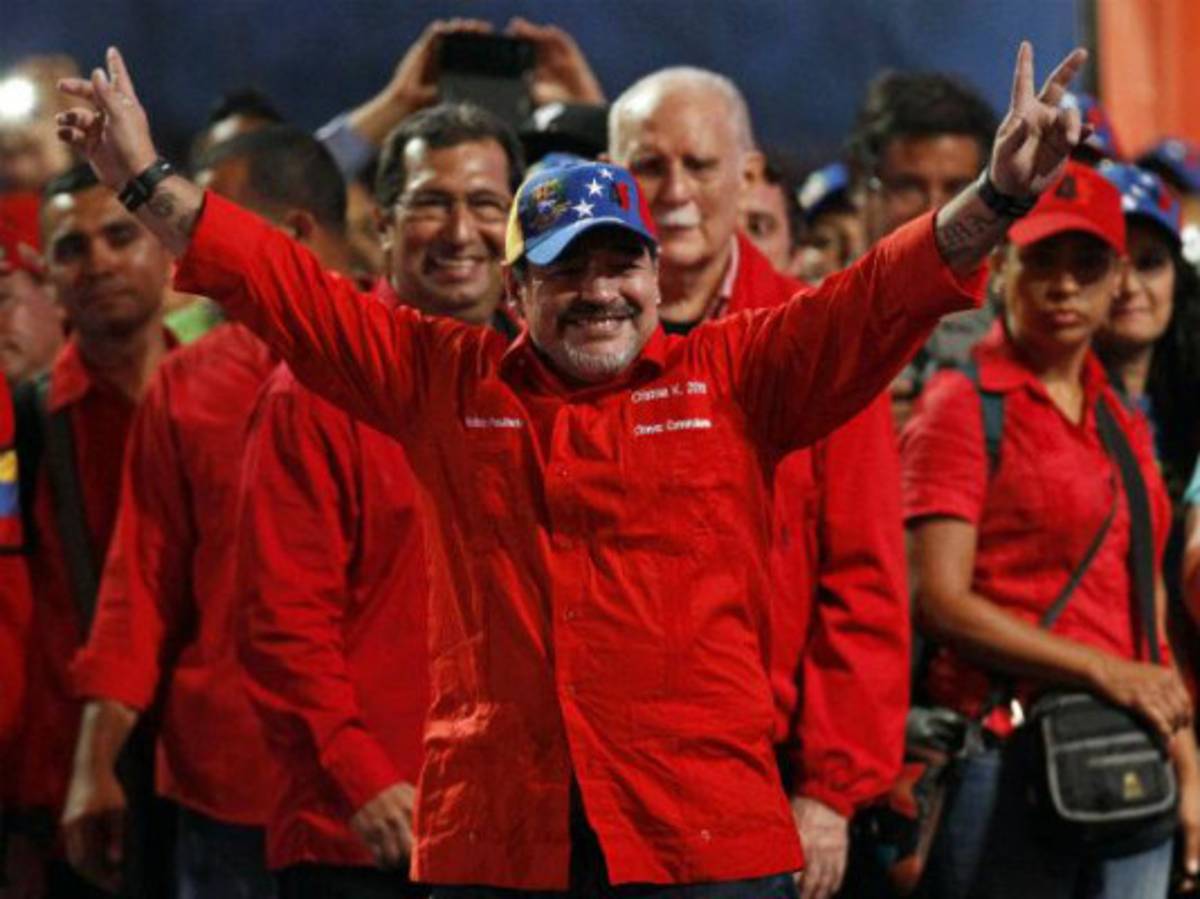 Diego Maradona comentará el Mundial para cadena venezolana &nbsp;&nbsp;