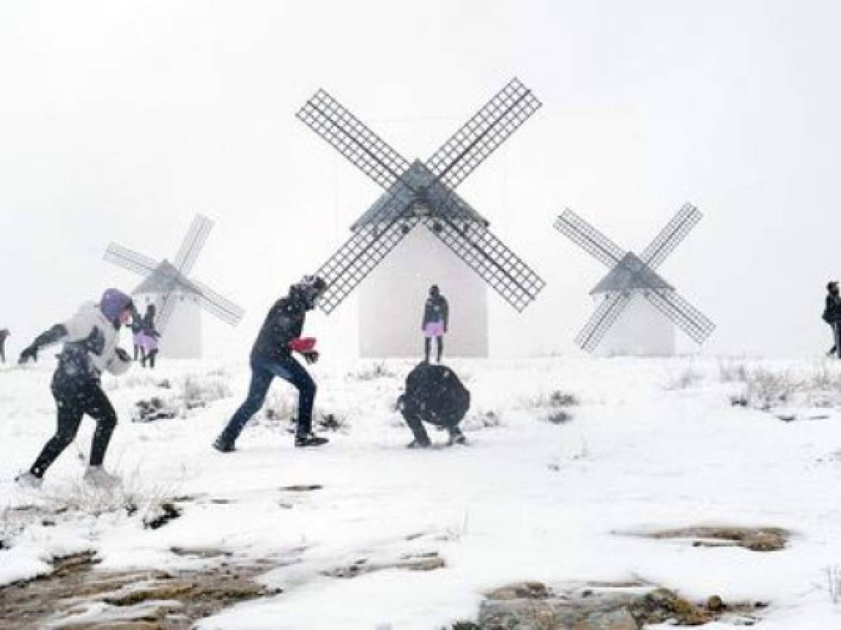 Calles y lagos congelados: así luce Pekín con -19 grados, la temperatura más fría en 50 años