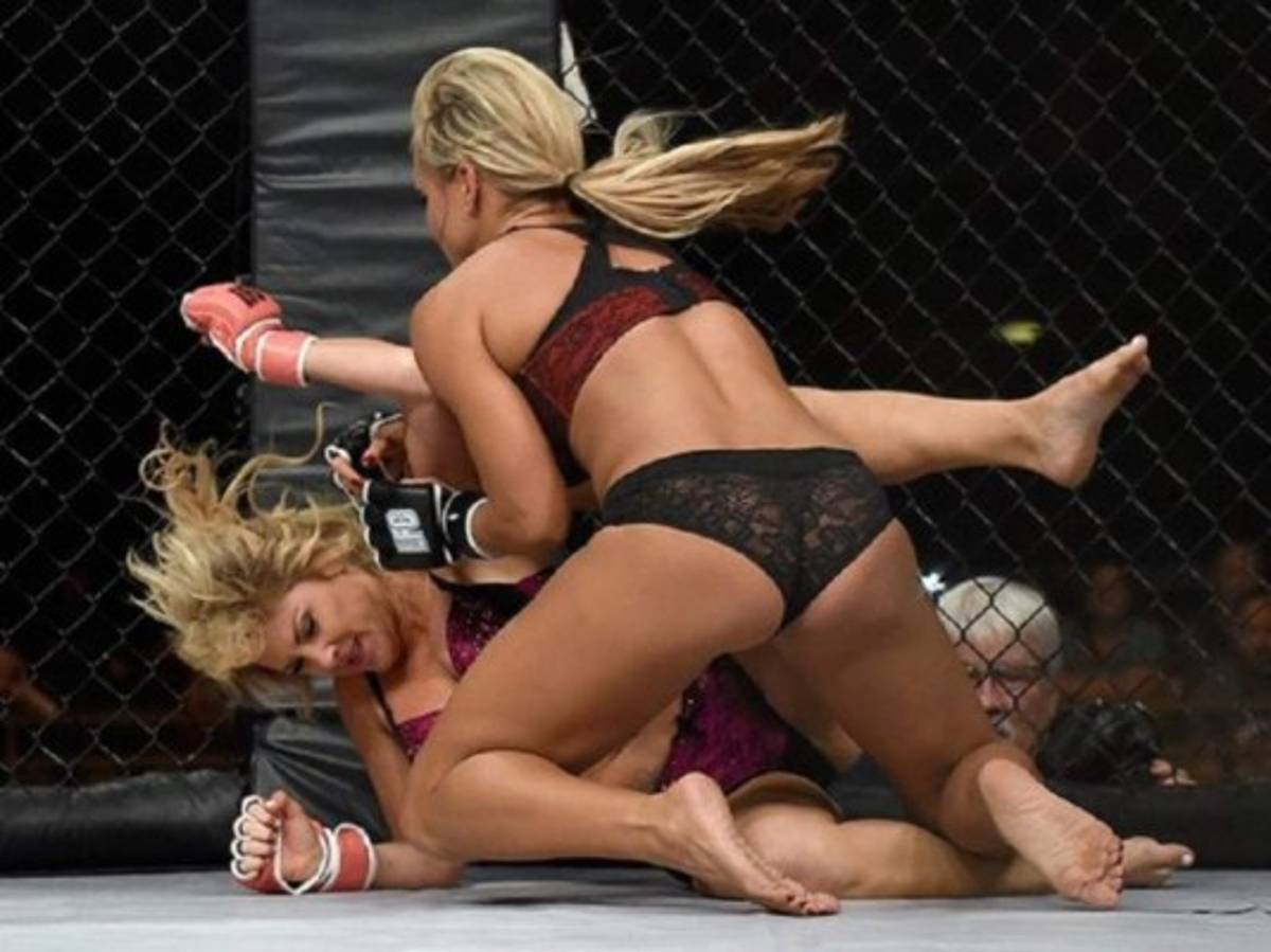 ¡Qué lindas! Así son ahora las luchas sexys entre mujeres de la UFC