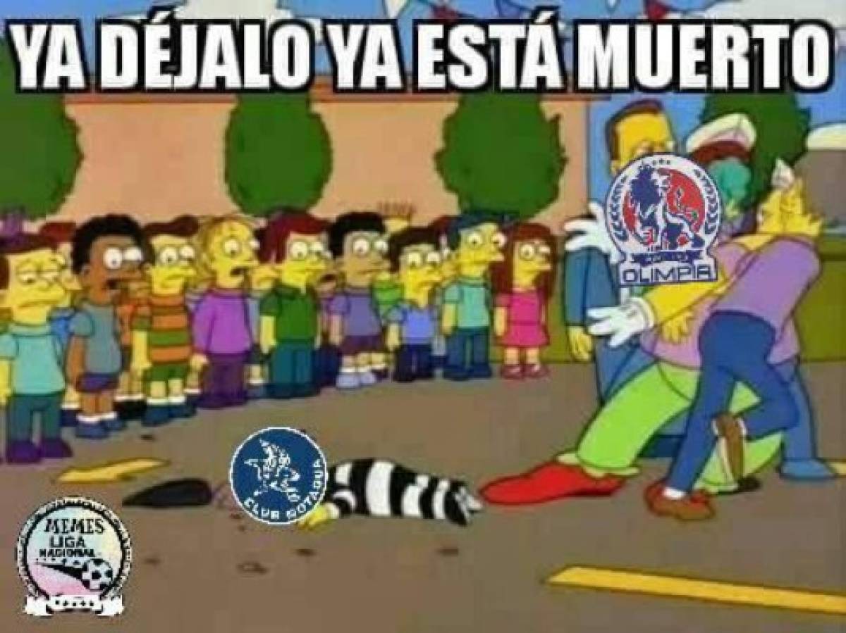 Olimpia se queda con el clásico y destruyen a Motagua con crueles memes