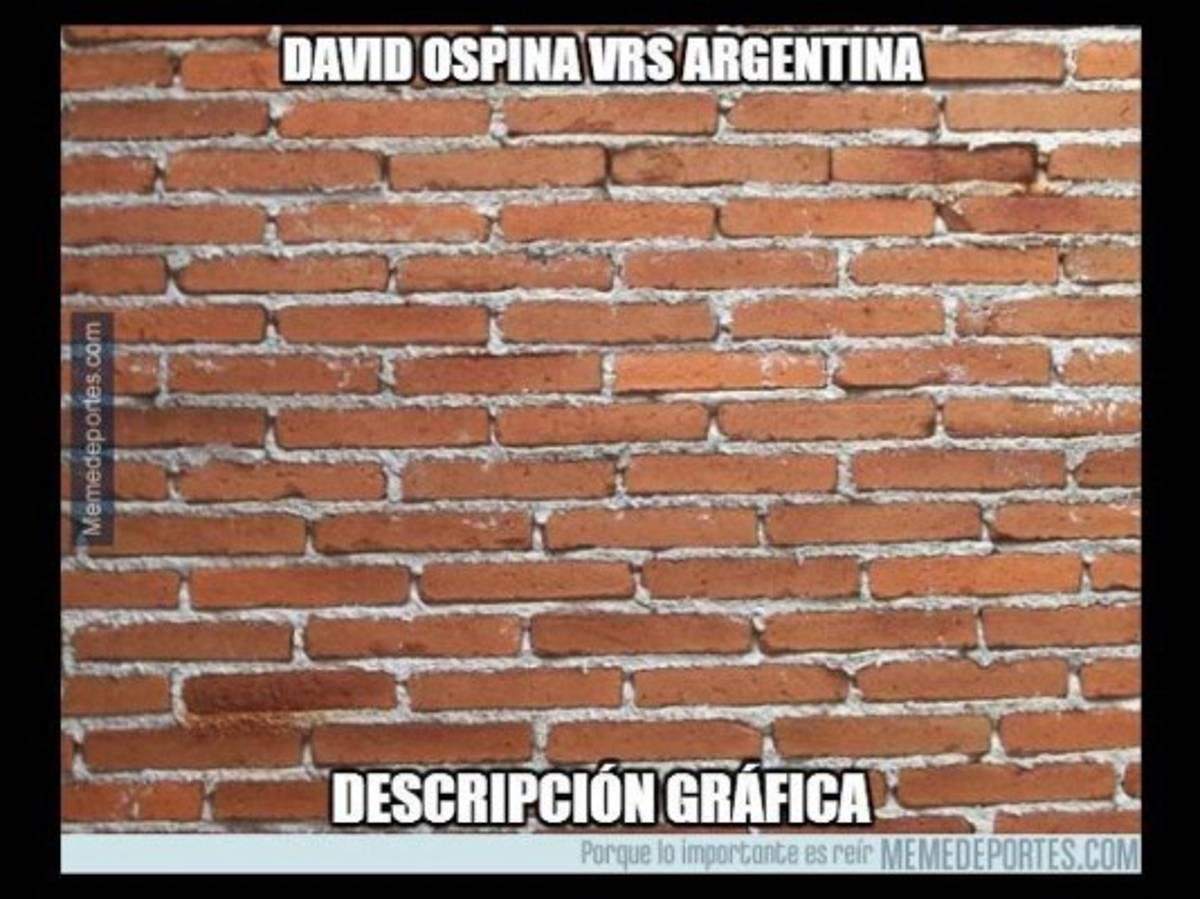 Los divertidos memes que dejó el Argentina-Colombia