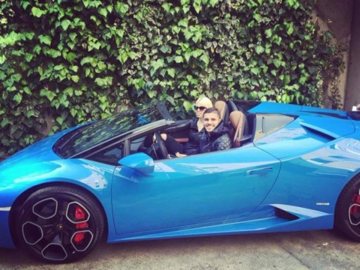 La millonaria colección de autos de Mauro Icardi y Wanda Nara