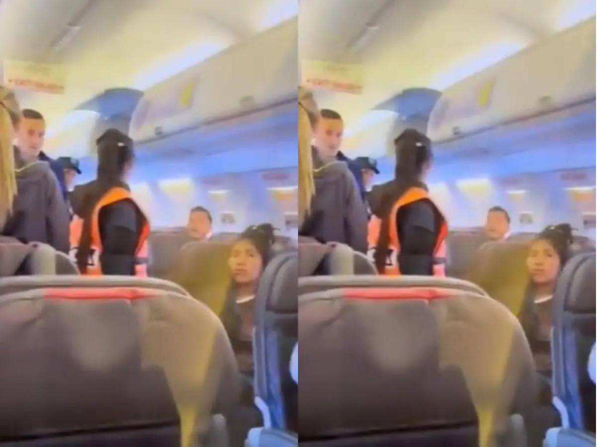 Futbolista puso en peligro un vuelo avión completo con una sola palabra y el castigo que afronta