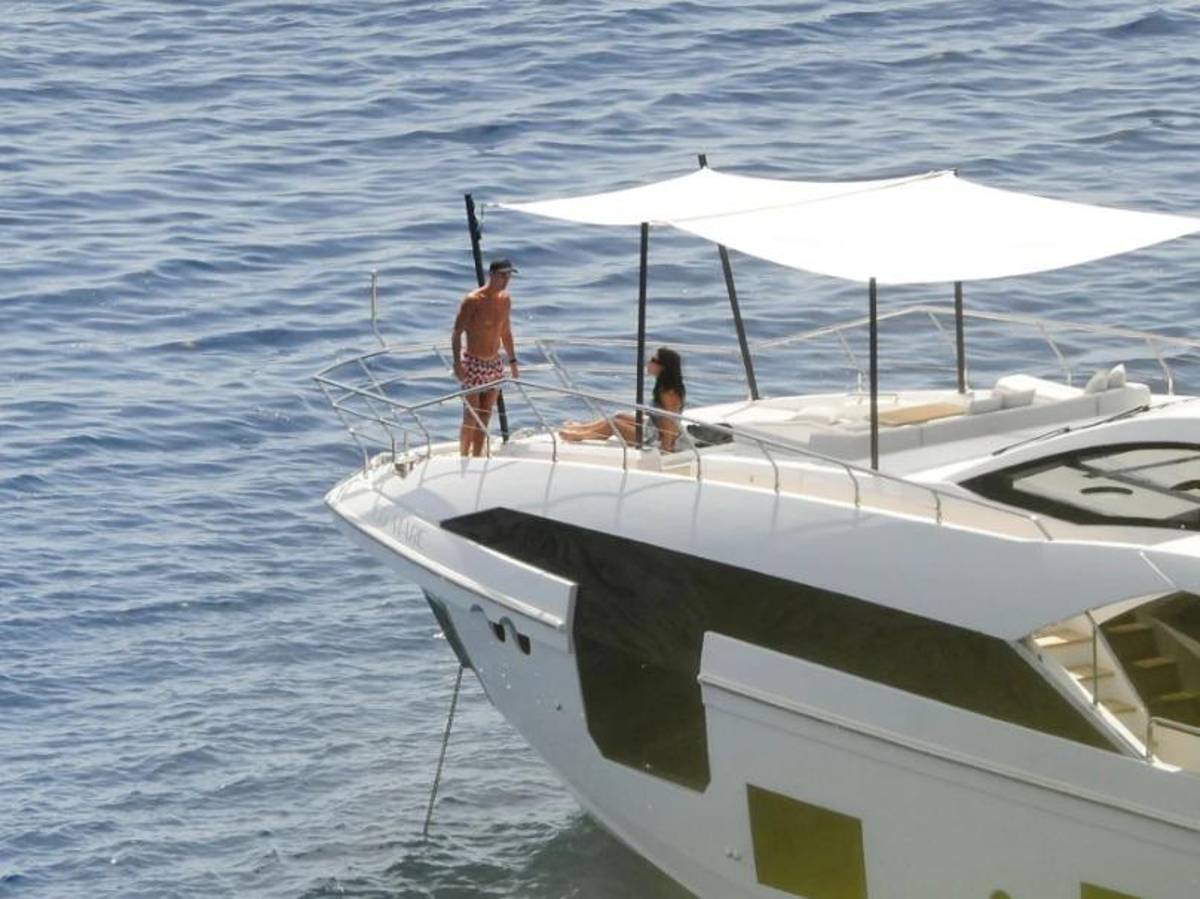 ¿Está gordita? Así fue captada Georgina Rodríguez en sus vacaciones con Cristiano Ronaldo en Mallorca