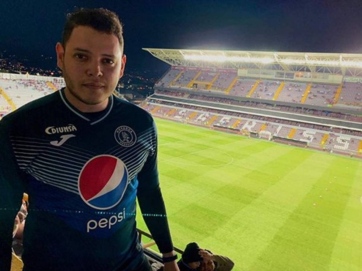 Ambiente del Saprissa-Motagua; Aficionados del Ciclón y esposa de Emilio en el estadio