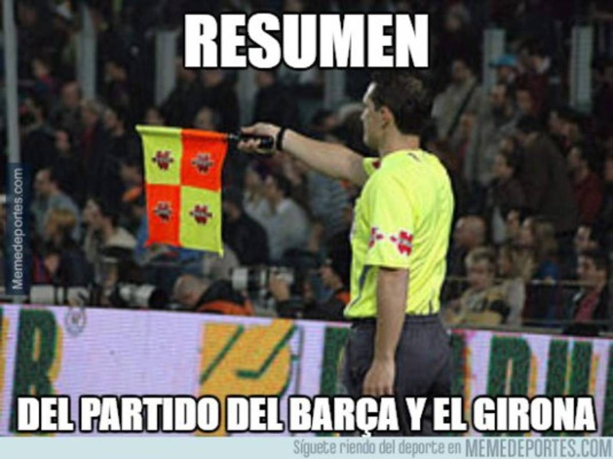 Los mejores memes del triunfo del FC Barcelona ante el Girona