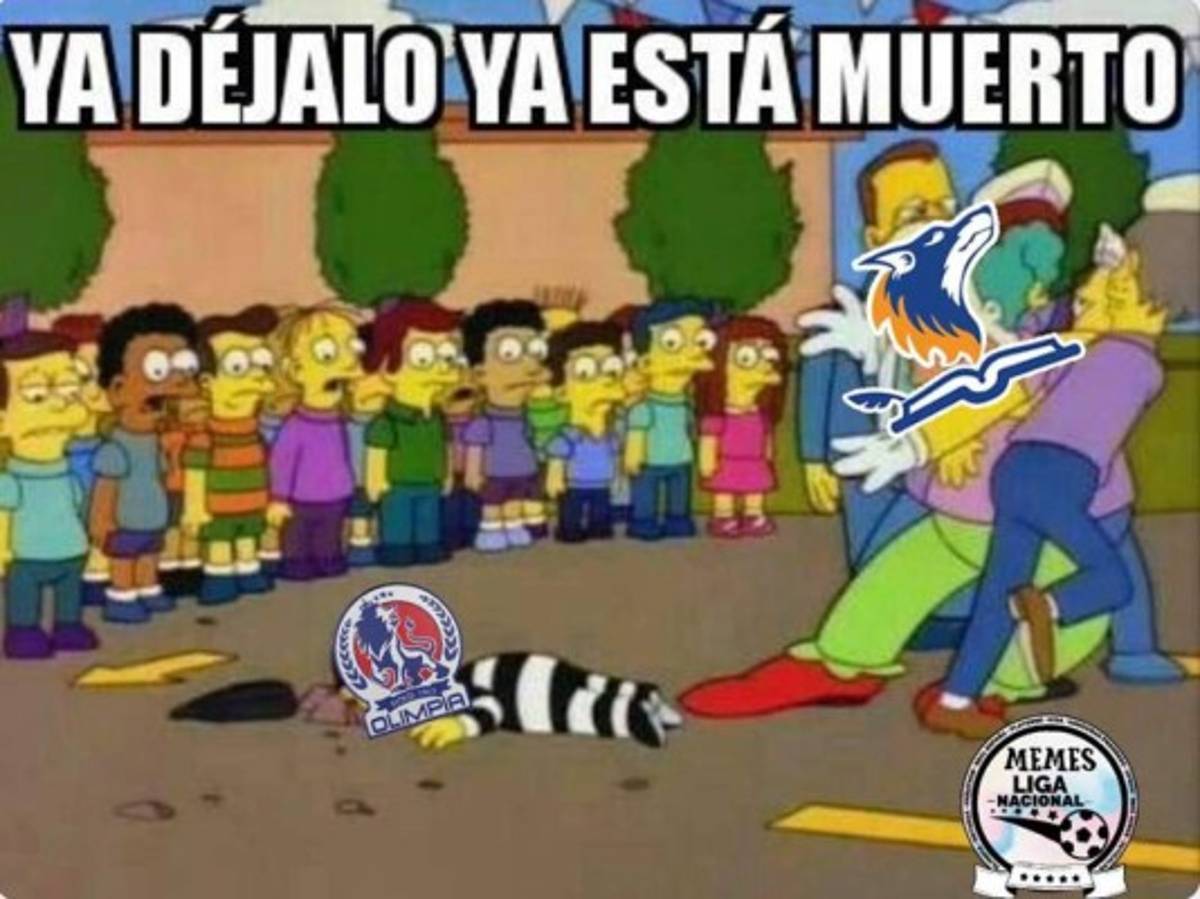 Olimpia es la burla en los memes de Liga tras perder por goleada