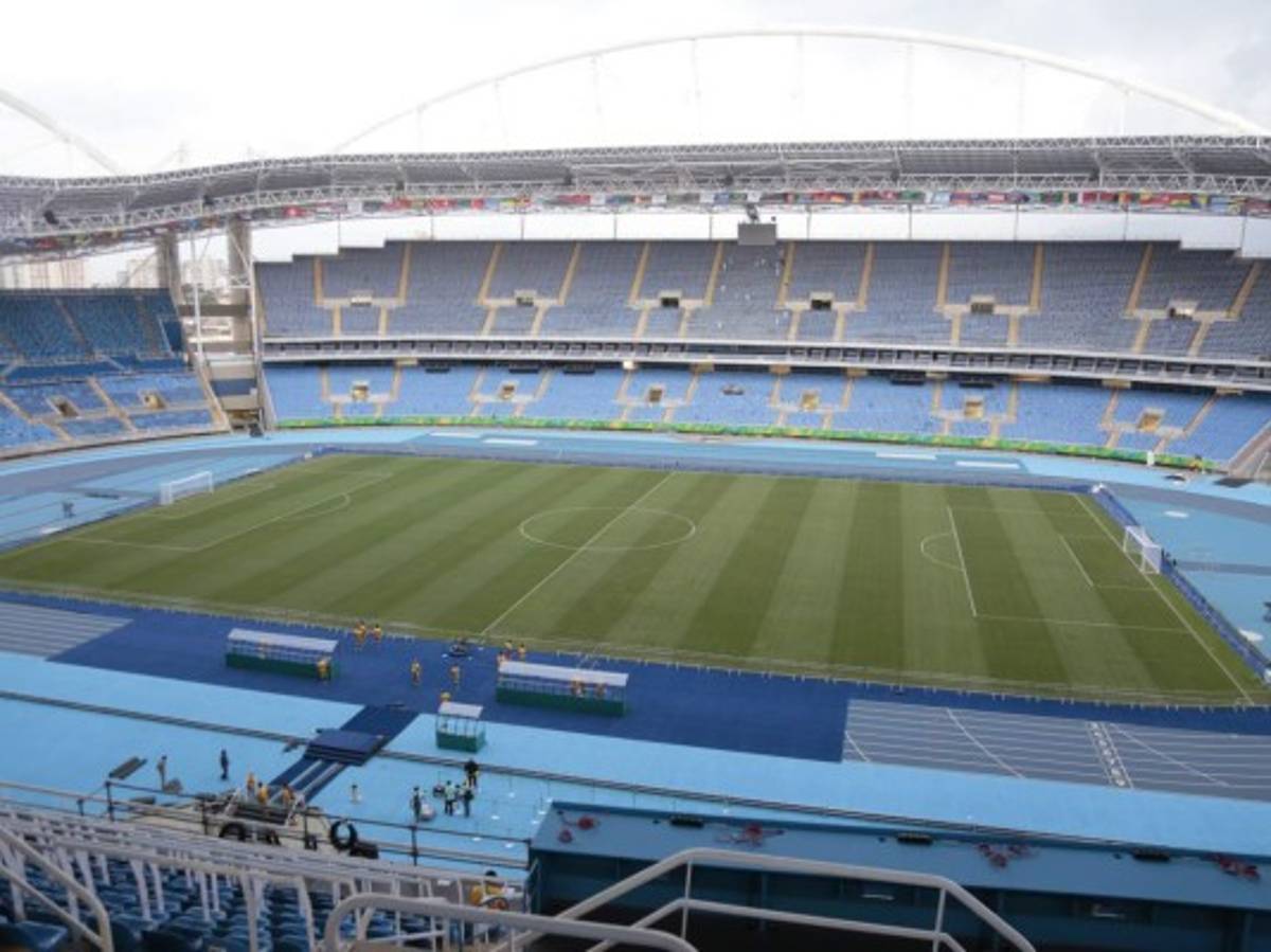 Así de bello luce el estadio Engenhão, donde debutará Honduras