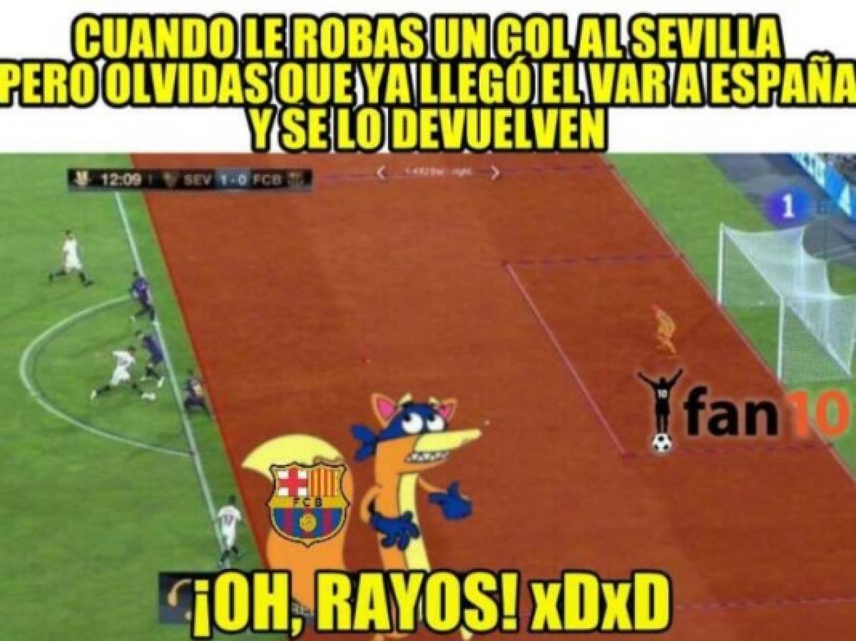 Los memes que dejó el triunfo del Barcelona en la Supercopa de España