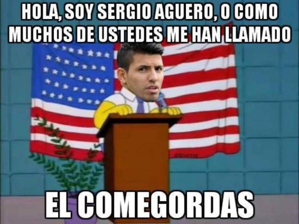 Los memes más divertidos que dejó la actuación del Kun y sus cinco goles