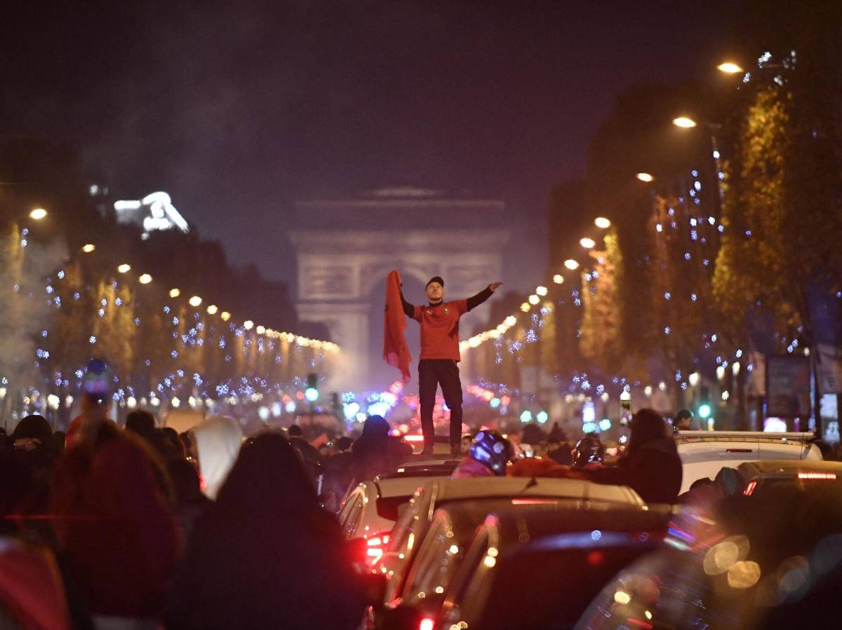 Máxima tensión en París: así se preparan para una ‘guerra civil’ y un ‘campo de batalla’ por las semifinales Francia - Marruecos