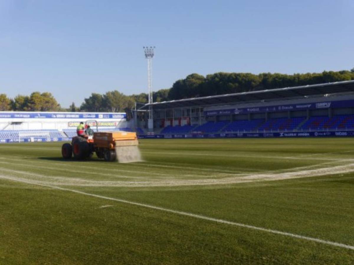 Así es el estadio El Alcoraz, la nueva casa de Jonathan Rubio en España