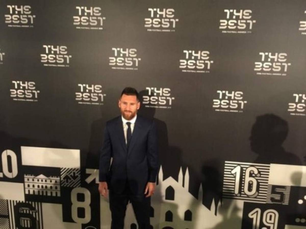 EN FOTOS: Así fue la llegada de Messi al premio The Best y el gesto de Mateo