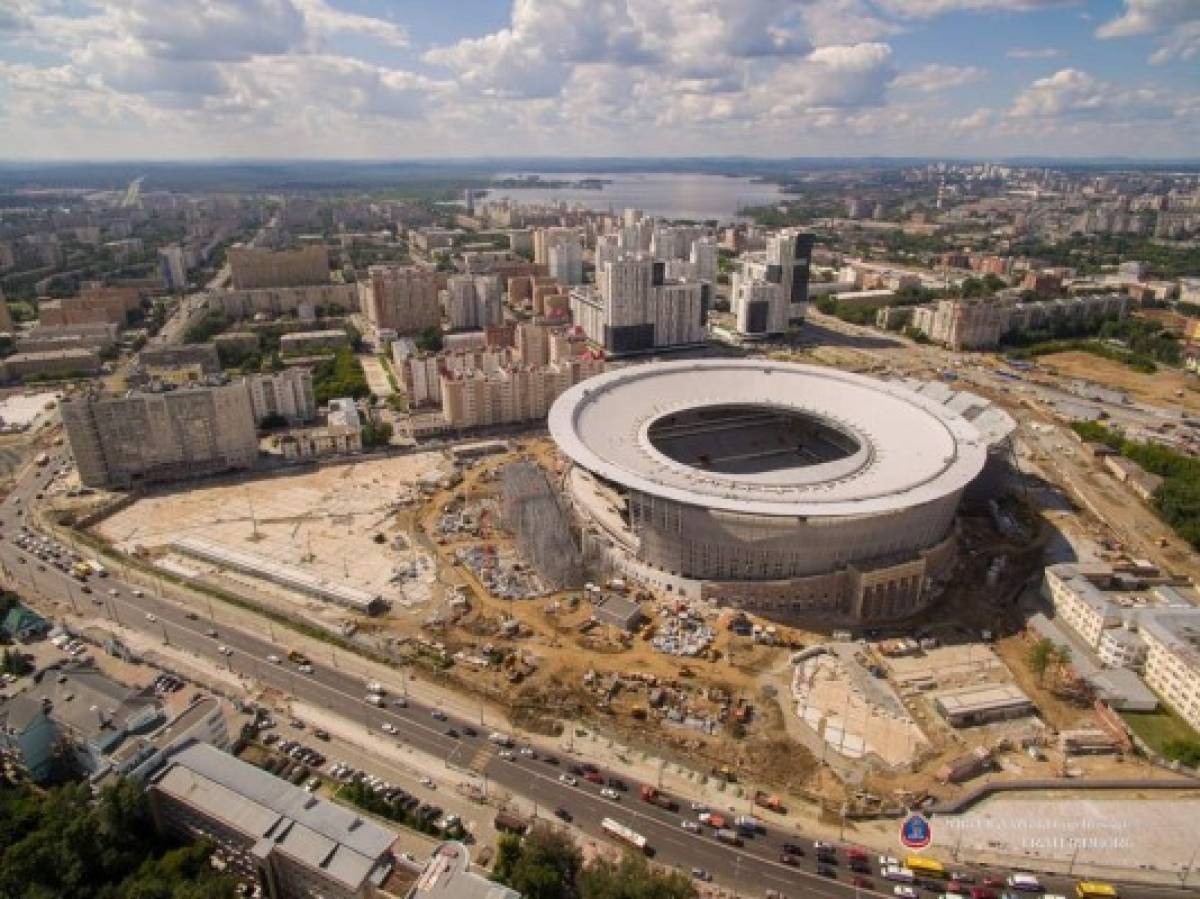 Ekaterimburg Arena, el estadio más raro del Mundial de Rusia 2018