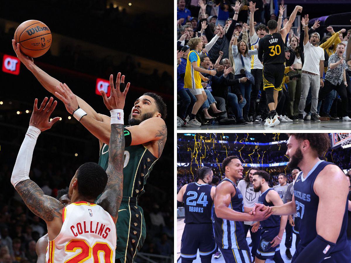 Hazaña de Curry guía a Warriors sobre los Bucks; Celtics de Boston derrotaron a los Hawks y los Clipper ganan de nuevo