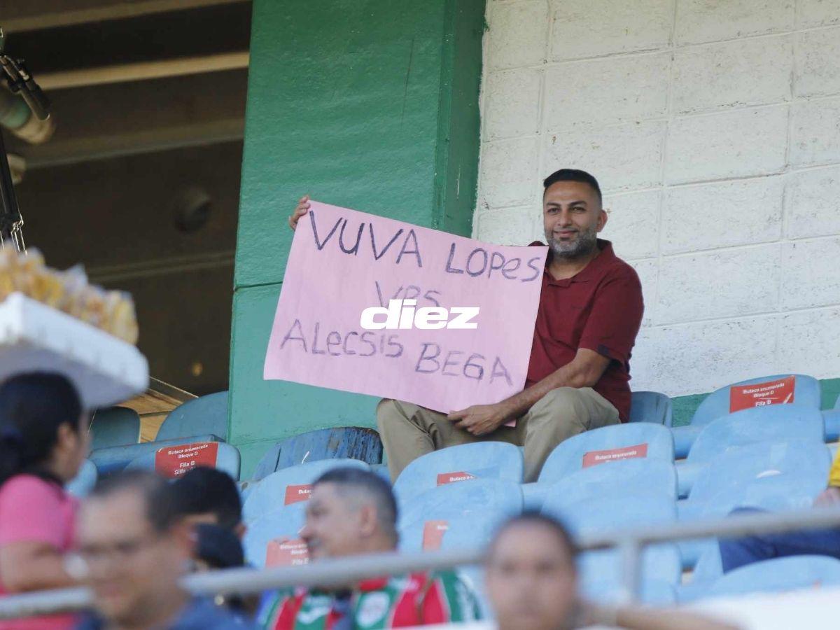 Rabia en Real España, insólita pancarta, derroche de bellezas y desenfreno en Marathón tras barrer a La Máquina en el clásico