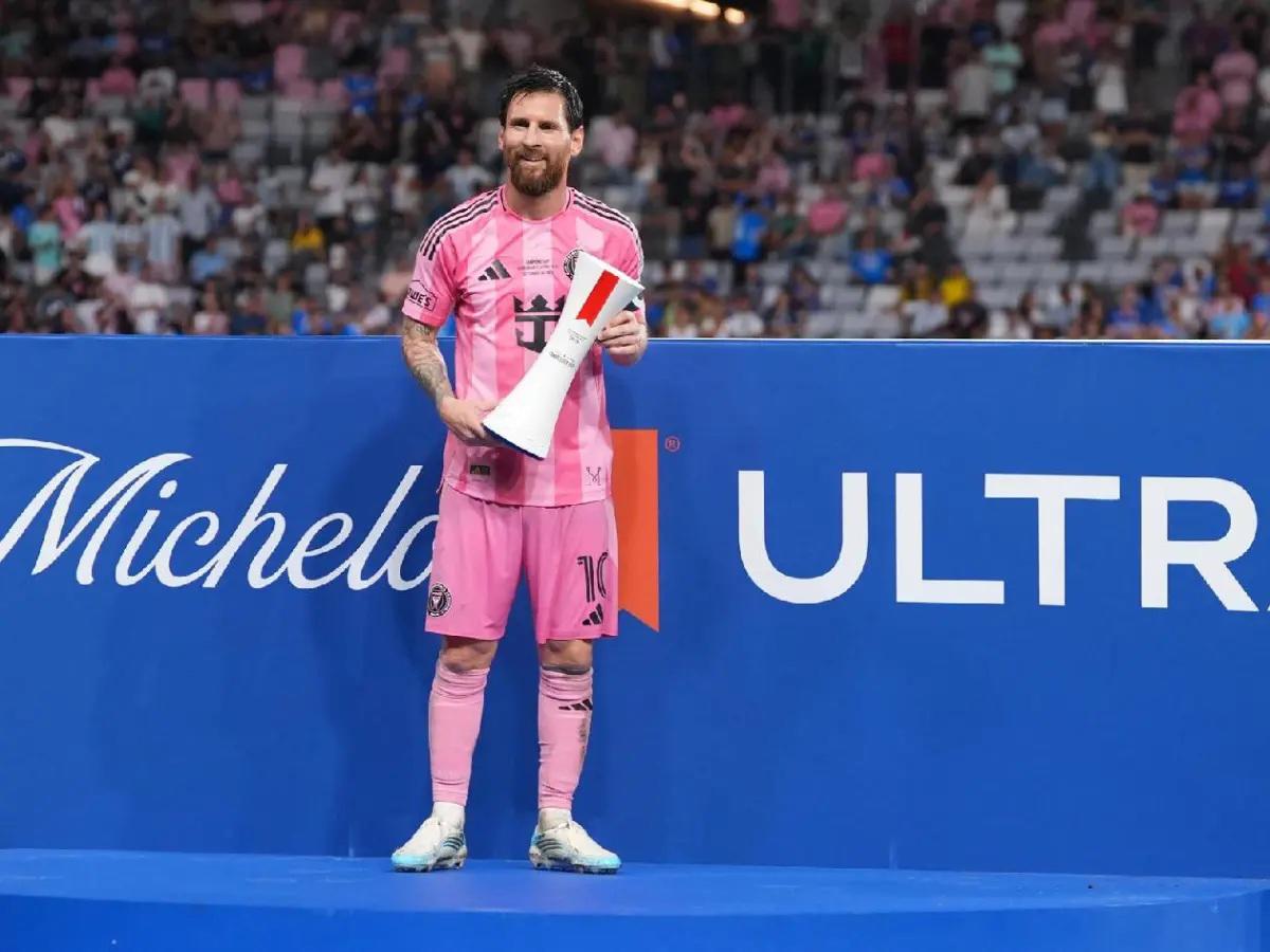 Conmigo no: el fuerte cruce de Messi que puede ser castigado en la MLS tras ganar la Leagues Cup