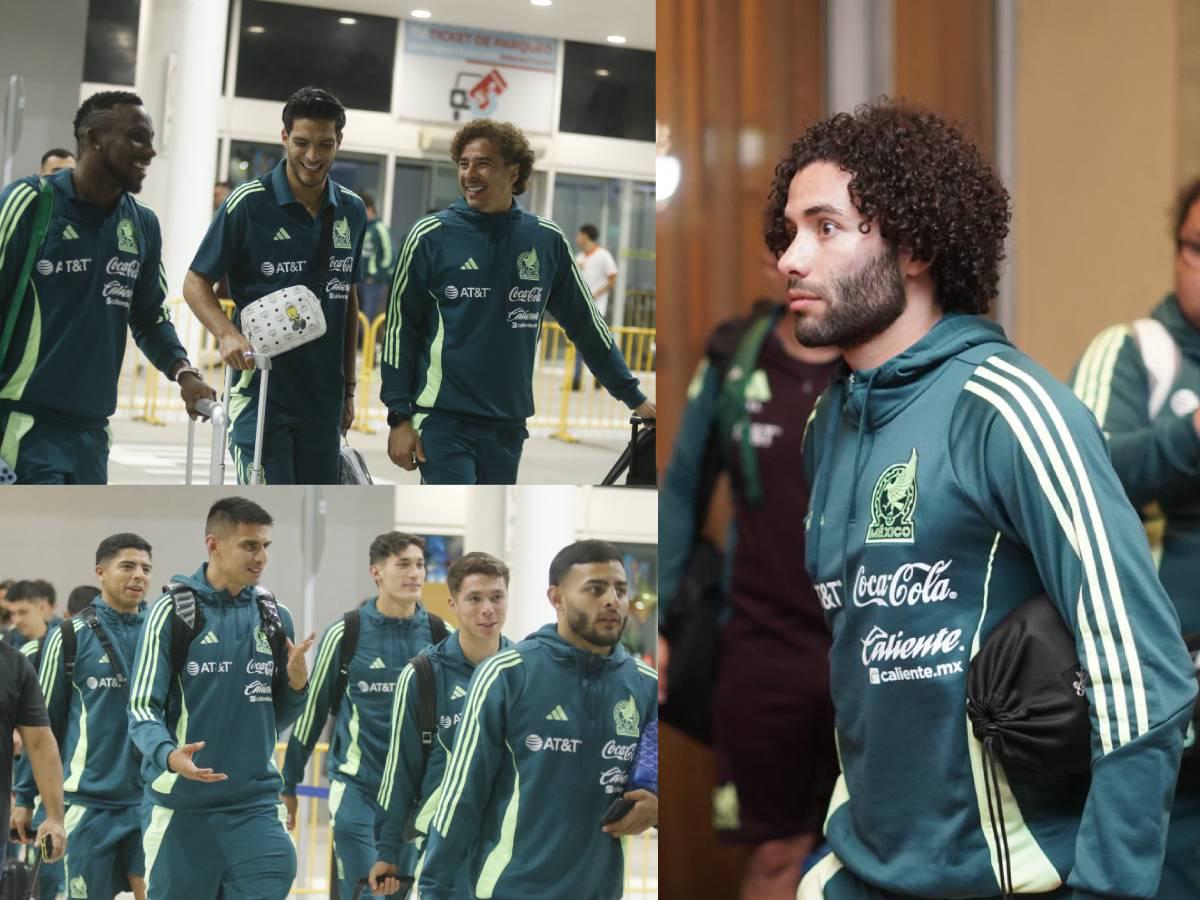 Selección Mexicana llega a Honduras: sonrientes y llenos de confianza, la plantilla se instaló en San Pedro Sula