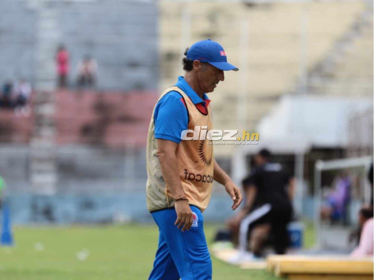 Troglio armó zafarrancho y mostró las ocho copas, la amargura del Olimpia y la fiesta del Victoria en La Ceiba