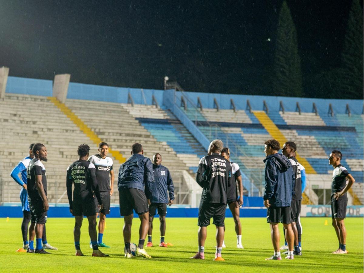 Misión: vencer a Nicaragua, ¡Honduras realizó su segundo entrenamiento en el búnker del Estadio Nacional Chelato Uclés!