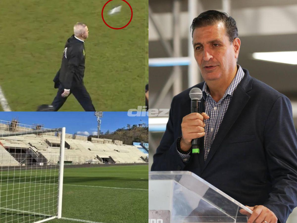 Jorge Salomón lo revela: boletería, estrategia anti-botellazo, ¿sol centro habilitado para el Honduras-Antigua?