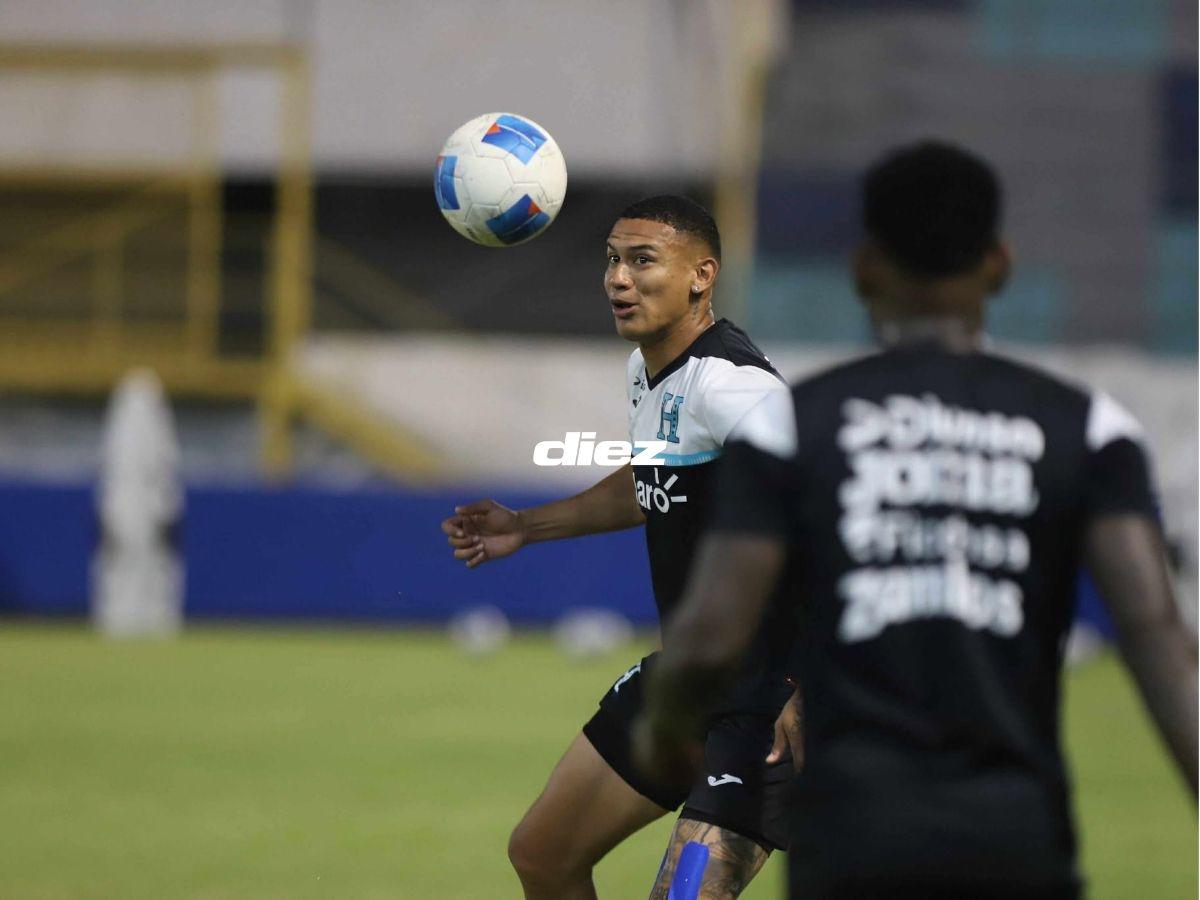 Con los alemanes presentes, los invitados y el fotón que se tomó Honduras: así fue el último entreno de La H en el Morazán