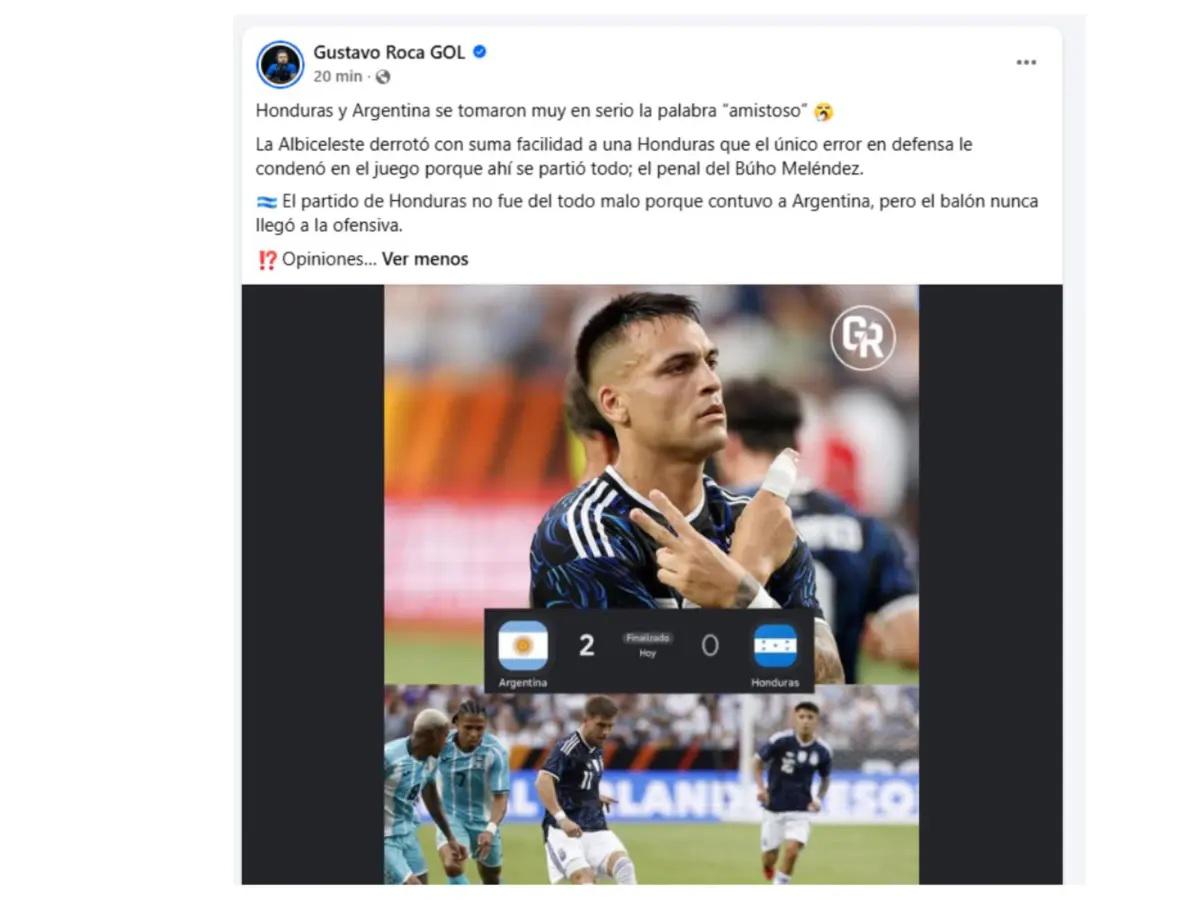 Tras caer ante Argentina, la prensa señala el culpable y pide un regreso: Ya ven