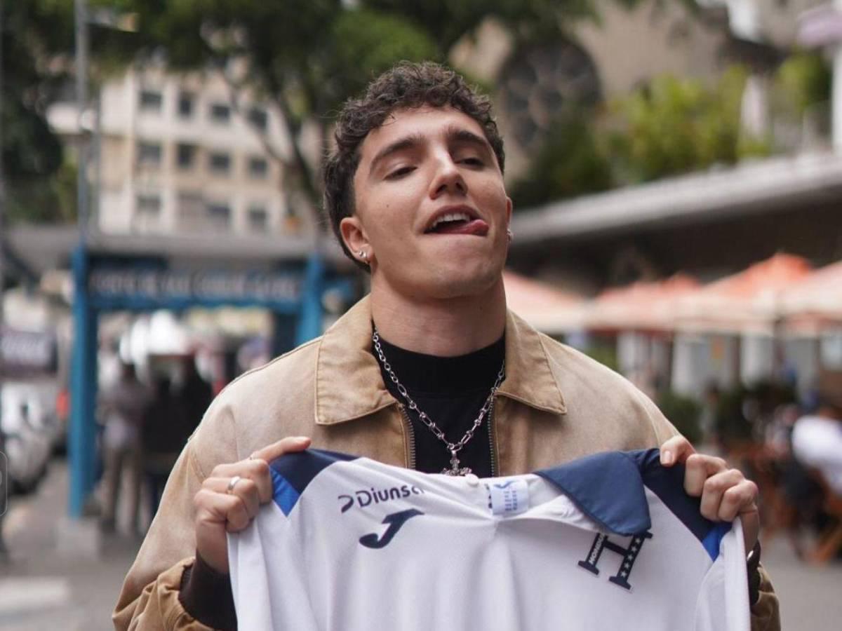 ¿De qué nacionalidad es? La despampanante novia de famoso Tiktoker que jugó el Honduras vs Nicaragua