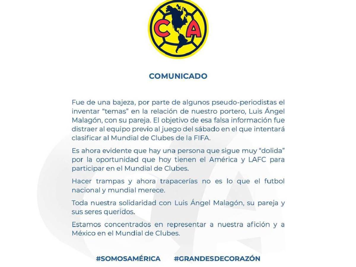 América hace la denuncia que nadie esperaba antes del Mundial de Clubes: esta fue la respuesta del jugador