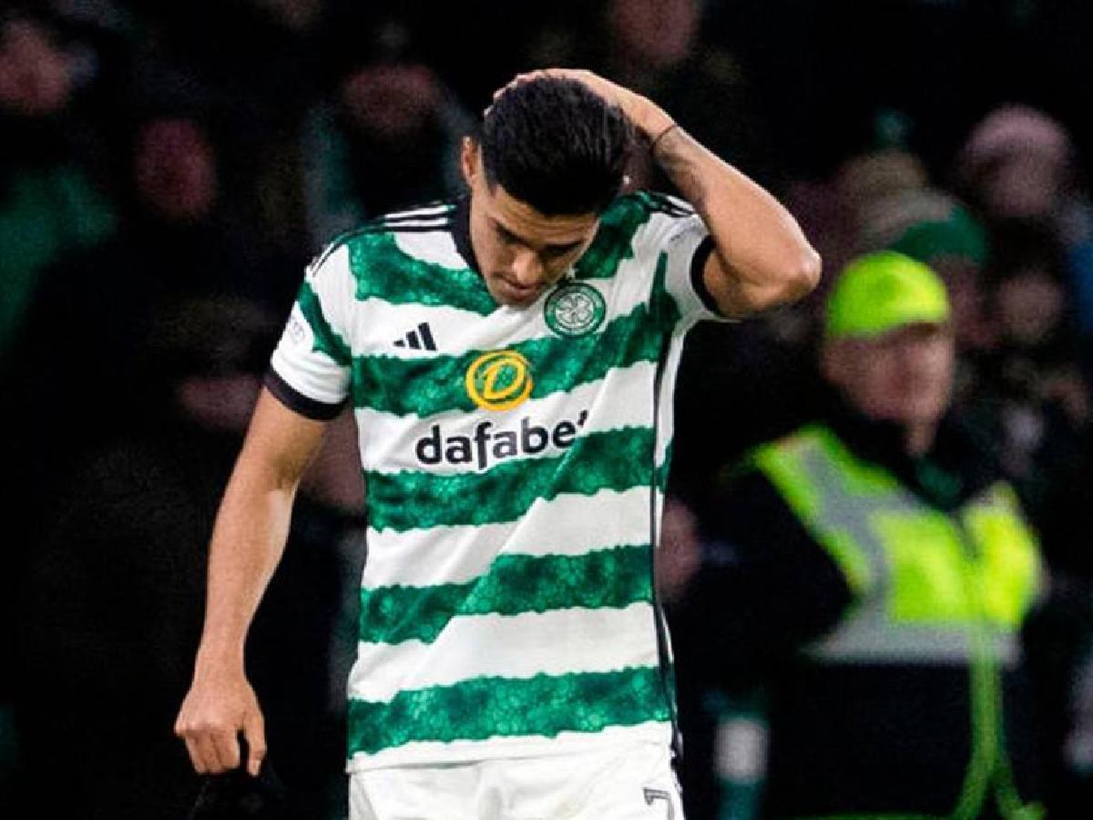 ¡Pólvora mojada! Luis Palma cumple dos meses sin gol con el Celtic y peligran a perder el liderato en Escocia