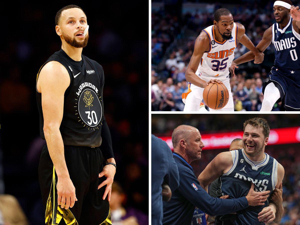 Durant tiene un perfecta actuación con los Suns en reencuentro con Irving; Lakers arruinan regreso de Curry